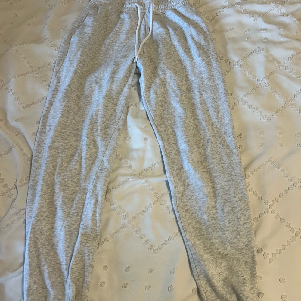 hollister gray sweatpants